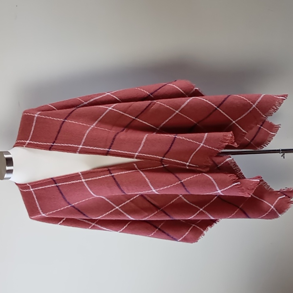 H HALSTON Ruana Wrap